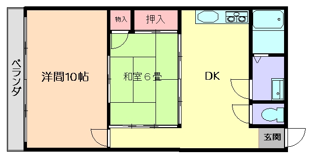 マト新ビルの間取り