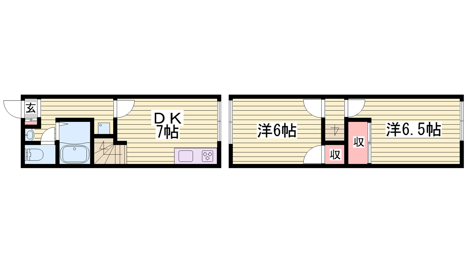 レオパレスＭの間取り