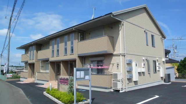 建物外観　南向きで日当たり良好　インターネット無料