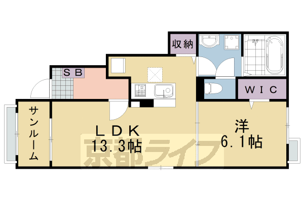 カーサ　コスモの間取り