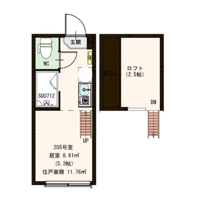 プランドール要町の間取り