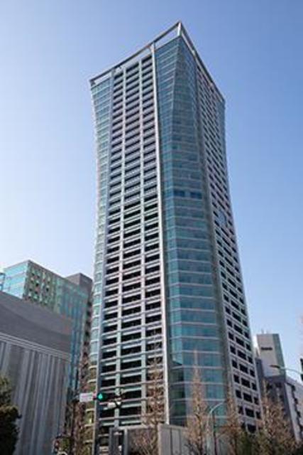 パークコート渋谷ザタワーの建物外観