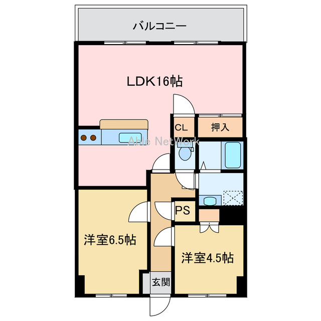 アーバンコート北新町の間取り