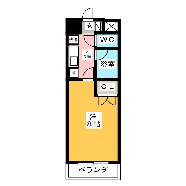 ヴァンベールＭの間取り