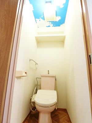 【ヴィラパークヒル2のトイレ】