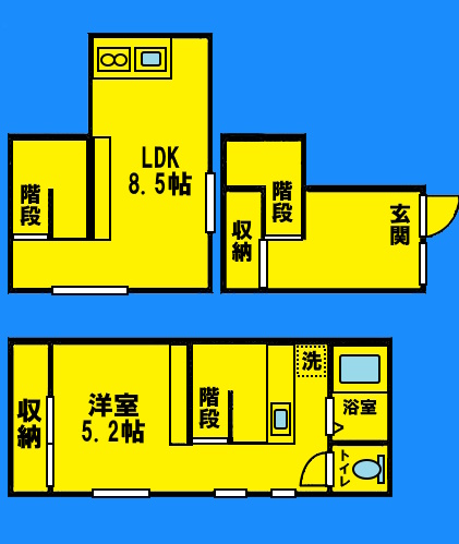 ダ・ボンベッキオの間取り