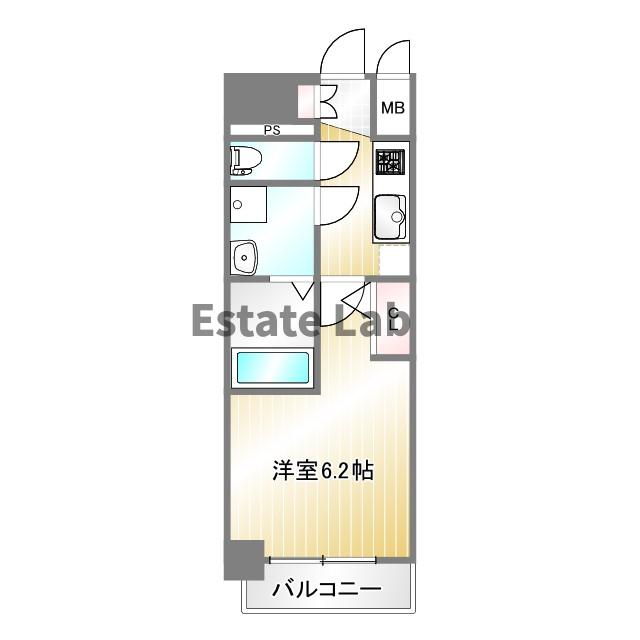 エスリード神戸グランドールの間取り