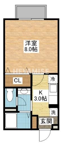 【セジュール馬場の間取り】