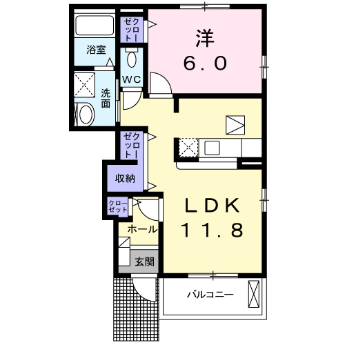 ブルック石川の間取り