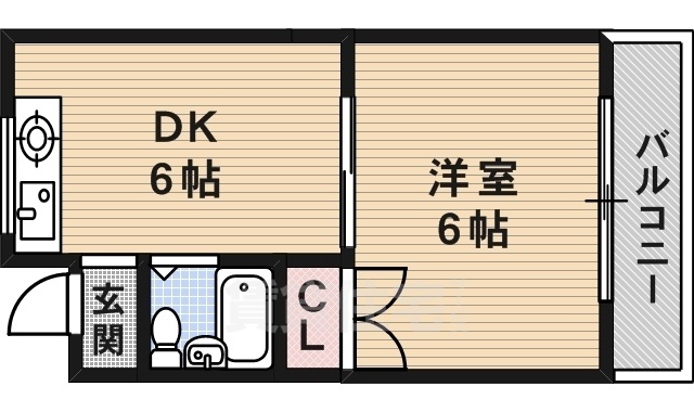 第2清和マンションの間取り