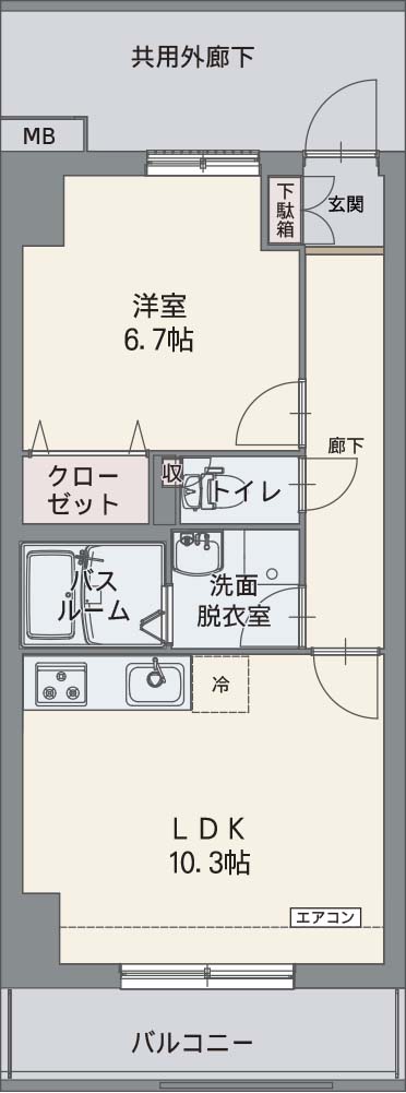 コルディエラの間取り