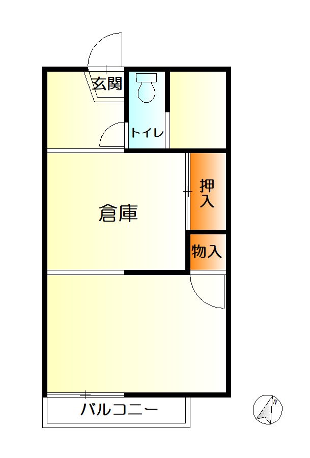 ハイツ渡辺の間取り