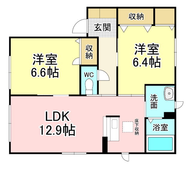 グリーンヒルズIIの間取り