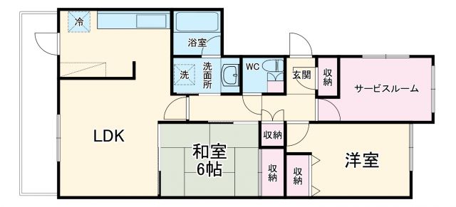 フォレストコートの間取り