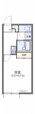 レオパレスエスポワール　鹿島の間取り