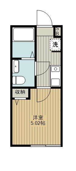 東村山市野口町のアパートの間取り