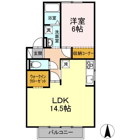 セラン170　1の間取り