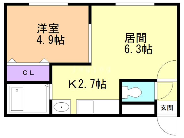 エスポワールの間取り