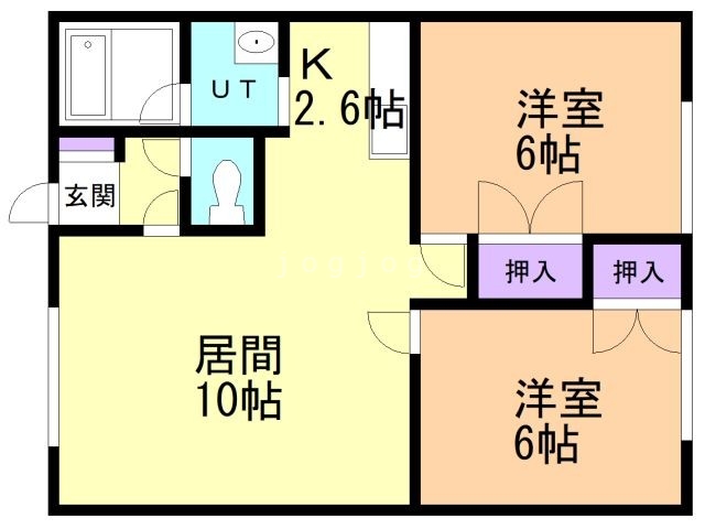 シティライフクレインの間取り