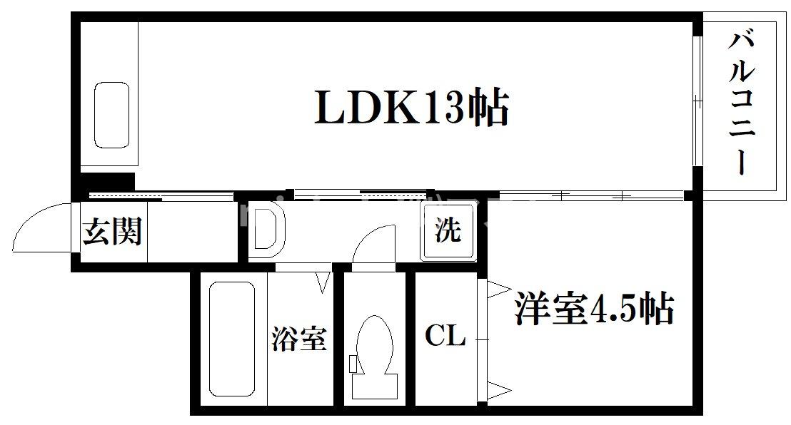 大宮マンションの間取り