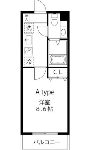 ＬＯＣ’Ｓ　ＳＨＩＮＹＵＲＩＧＡＯＫＡ(ロックスシンユリガオカ)の間取り