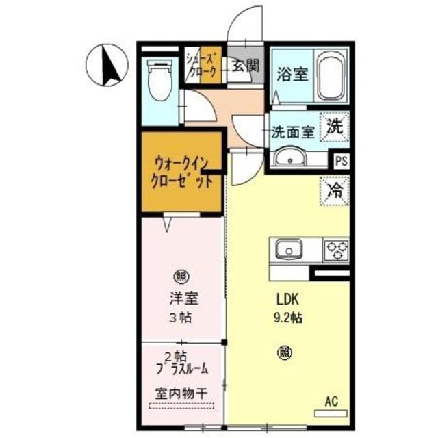 【D-room SENZUの間取り】