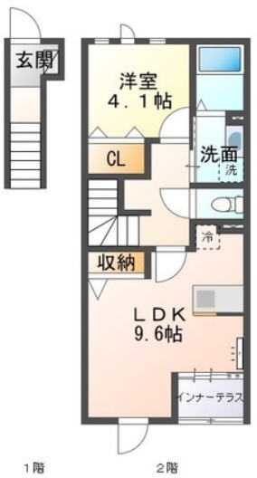 足柄下郡箱根町仙石原のアパートの間取り