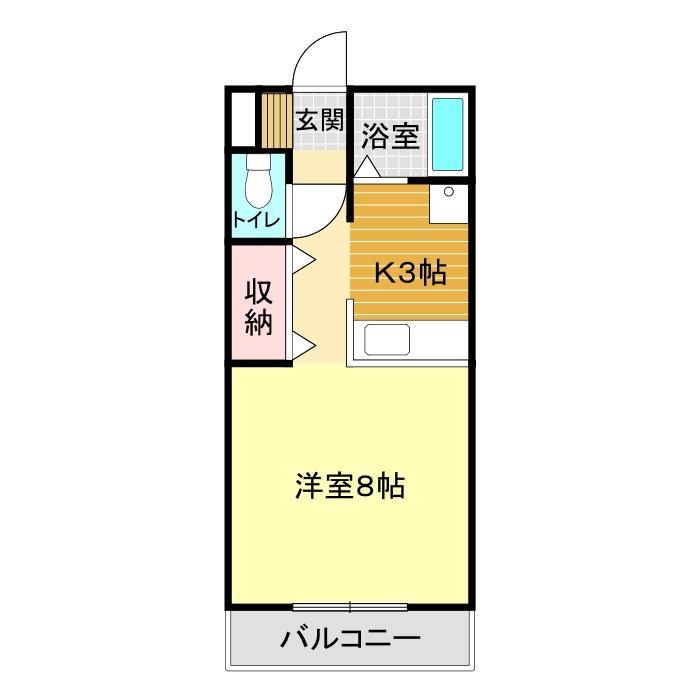 フレンディ２７の間取り