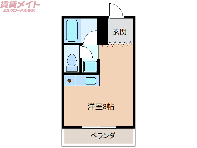 フジテック２１　ＮＯ．１の間取り