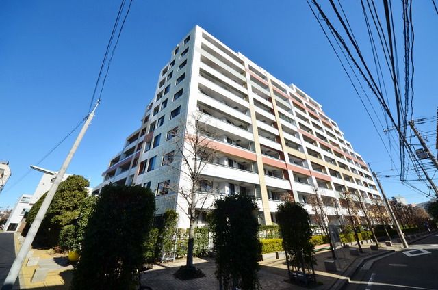 品川区大井のマンションの建物外観