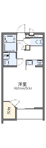 レオパレスサラスの間取り