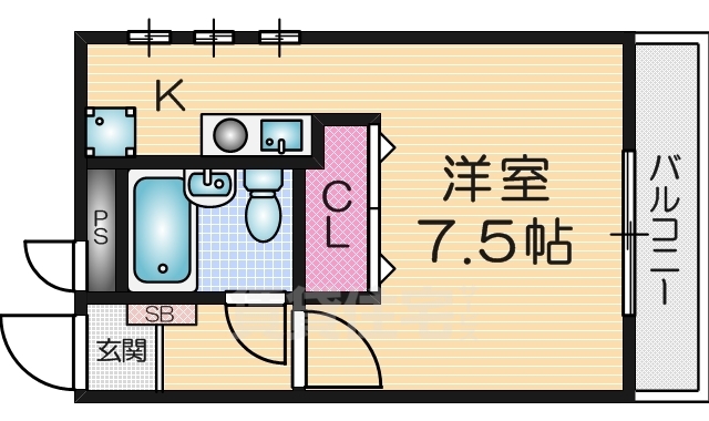 セシリア野崎の間取り