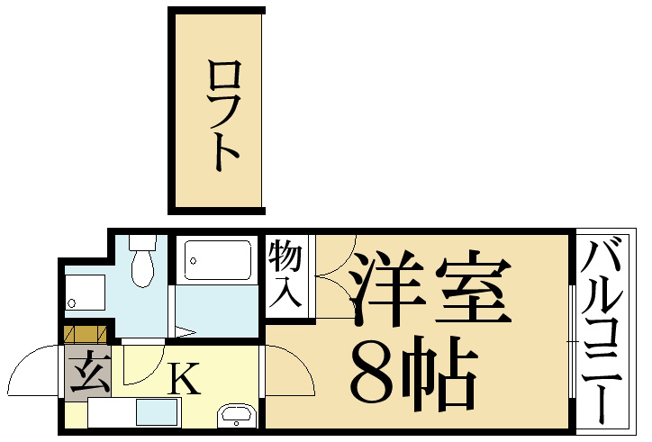 ノーザンライツ宝ヶ池の間取り