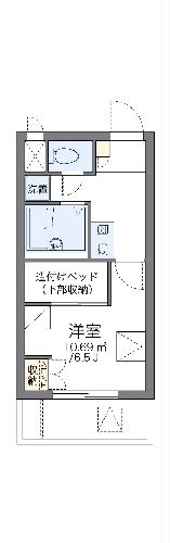 レオパレスＭＩＭＵＲＡの間取り