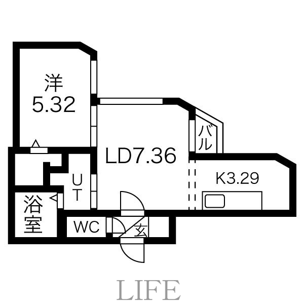 Regina学園前の間取り