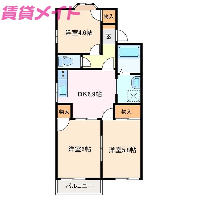 ストークホームの間取り