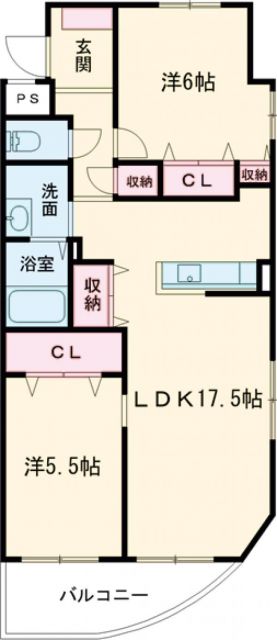 プレジャー弥富の間取り