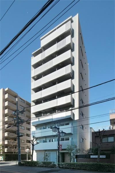 荒川区町屋のマンションの建物外観