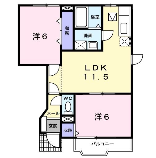 グレイスIIの間取り