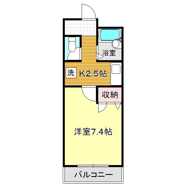 ハイツシーホークの間取り