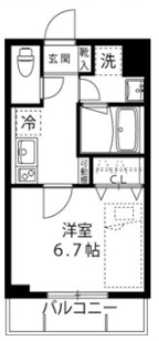 LOC’S SAGINUMAの間取り