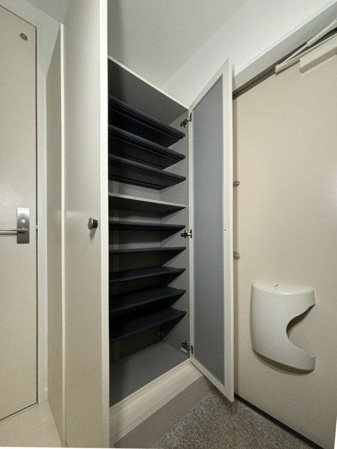 収納　※別号室の写真になります。