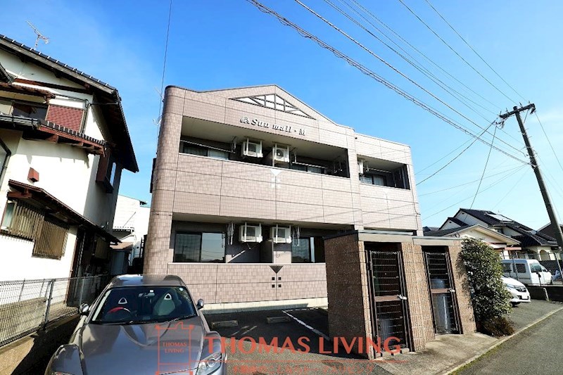 建物外観　粕屋町でのお部屋探しは、トーマスリビング粕屋店へご相談下さい