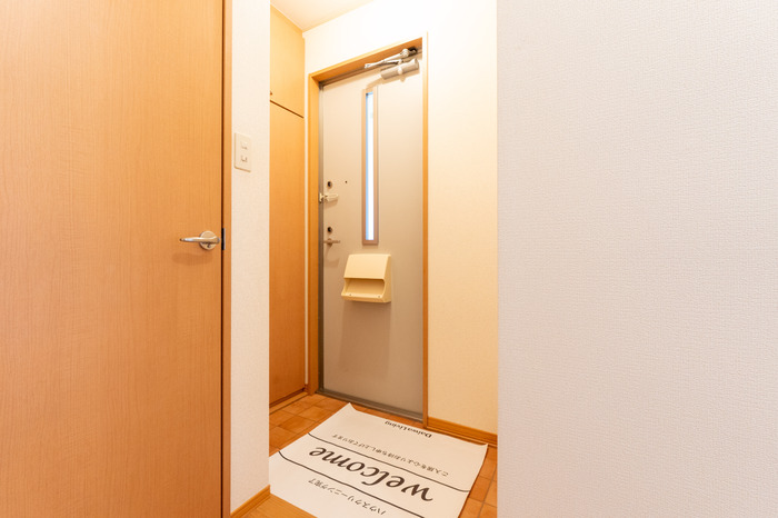 玄関　シンプルで使いやすい玄関です