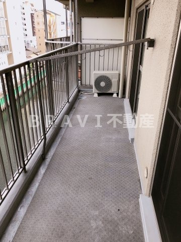 バルコニー　【森の宮ハイツ】陽当たり良好なバルコニーです