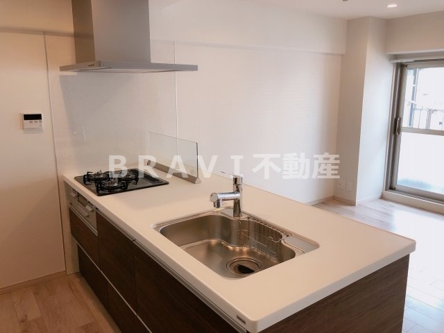 キッチン　【森の宮ハイツ】お料理しやすいキッチンです