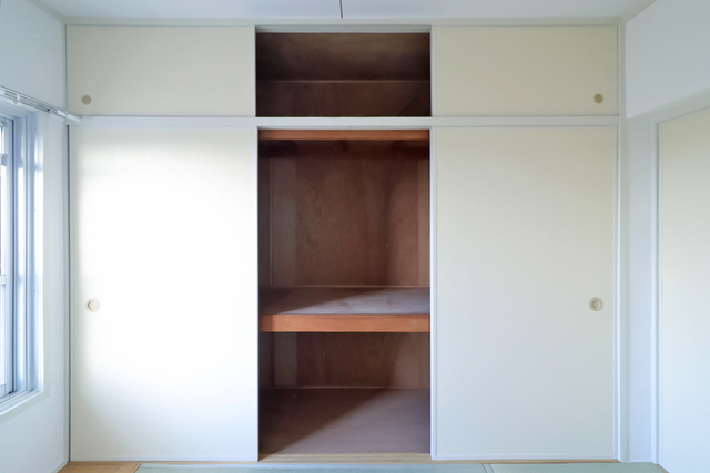 収納　大容量の和室の押入