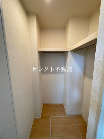 収納　大きなスペースがあり、収納には困りません