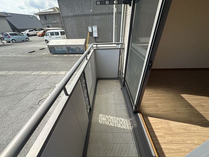 バルコニー　バルコニー付きです