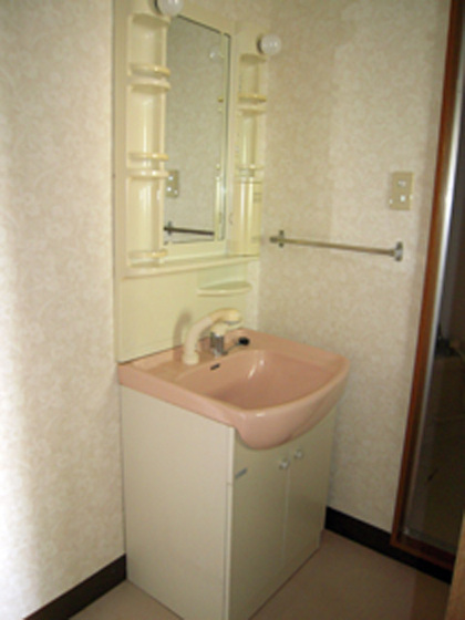 洗面設備　※写真は類似部屋になります。現状優先